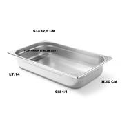 BACINELLA GN 1/1 INOX H GASTRONORM VASCA PROFESSIONALE VARIE MISURE HENDI 6 2023