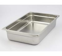 BACINELLA GN 1/2 GASTRONOMIA ACCIAIO INOX PIAZZA 32,5X26,5 H 6,5 220306