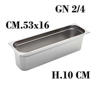 BACINELLA GN 2/4 INOX HACCP GASTRONORM VASCA PROFESSIONALE VARIE MISURE 10 2022