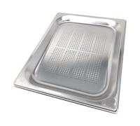 Bacinella Gn Forata 1/2 Acciaio 325x265x020 mm DT