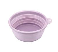 Bacinella multiuso, pieghevole, rotonda, per trasportare acqua in ambienti aperti, da viaggio, campeggio, escursioni, roulotte s Purple