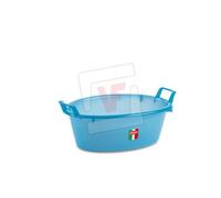 Bacinella Ovale Politene Cm 70 Azzurro Stefanplast