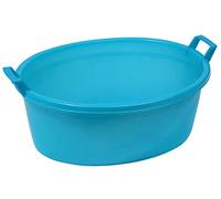 Bacinella ovale con manici in plastica 60x23 30 lt