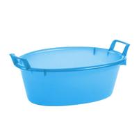 Bacinella Ovale Politene Cm 55 Azzurro Stefanplast