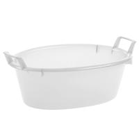 Bacinella Ovale Politene Cm 65 Bianco Stefanplast