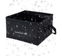 Bacinella Per Acqua - Lavabo Bottiglie | Contenitore Multifunzionale 13 Litri Pieghevole Per Cucina Bucato Escursionismo Casa Campeggio