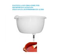 BACINELLA PER PASSA POMODORO CON EROGATORE FUNNY PASSATA PELATI CUCINA CONSERVE