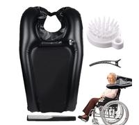 Bacinella Per Shampoo Gonfiabile - Salone Mobile Portatile Trasportabile Impermeabile e Gonfiabile,Vasca per Lavare i Capelli per Persone Ferite e Allettate - Per Anziani Feriti Donne in Gravidanza e