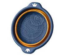 Bacinella Pieghevole, Rotonda Bacinella Pieghevole Bucato, In Silicone, PUò Essere Appeso, Portatile per Campeggio, Viaggi, Cucina, Lavaggio Viso, Verdure, Piatti, Vestiti, Piedi in Ammollo