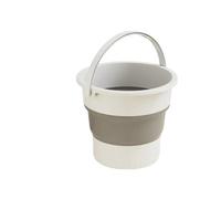 Bacinella Pieghevole Secchio pieghevole da 5/10/17 litri, portatile, multiuso, pieghevole, salvaspazio, secchio for la pesca all'aperto, lavaggio auto(Color1,17L)