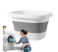 Bacinella portatile | Cesto portabiancheria pieghevole | Cesto portabiancheria portatile ventilato per bagno, armadio di casa, soggiorno