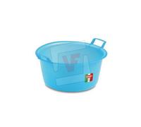 Bacinella tonda in politilene con manici 50 cm stefanplast