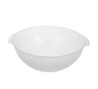 Bacinella Trasparente Rotonda con Manico, Plastica 21cm per Viso | Salone Estetico e Casa, Risciacquo Rapido, Adatta per Spugne il Viso, Formato Portatile