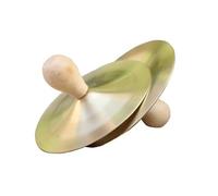 Bacino a mano in rame, design portatile, registrazione unica, 2 pezzi Crash Cymbal per prestazioni orchestrali, materiale in ottone
