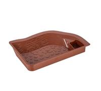Bacino da Bagno per Testuggine, | Fondo Interno Strutturato, Vasca, Design a Basso Profilo, Scodella, per Rettilario