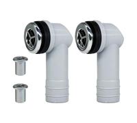 Bacino da cucina troppopieno foro di drenaggio connettore bacini troppopieno fori scarico raccordo rotondo cucina lavello parti troppopieno anelli di troppopieno per ceramica