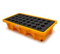 Bacino di raccolta HBM per 2 barili, 120 litri