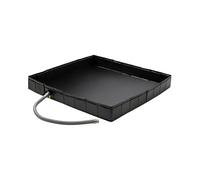 Bacino doccia pieghevole: pavimento da campeggio portatile, copertura doccia di scarico | tappetino di scarico del foro inferiore, pavimento per ingranaggi spa impermeabile per backyard giardino vasca