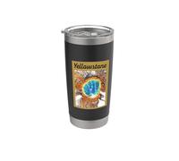 Bacino geyser Grand Prismatic Spring Midway Yellowstone Bicchiere termico in acciaio inox doppia parete