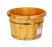 Bacino per pedicure in botte di legno per pediluvio, salone per la casa, barile per pediluvio, vasca idromassaggio per pediluvio, pediluvio per adulti, massaggio ai piedi, secchio di legno (dimensioni