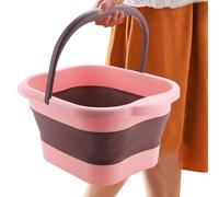 Bacino per pediluvio pieghevole - Vasca da bagno SPA r Piedi, Bacino per immersione dei piedi | Vasca da bagno con rulli per massaggio e maniglia, pediluvio pieghevole r La M