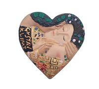 Bacio 3D Famoso dipinto di Gustav Klimt Vienna Austria Magnete frigorifero Souvenir Collezione regalo Decorazione casa e cucina Adesivo magnetico Austria Vienna Frigorifero Magnete