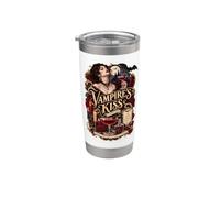 Bacio del Vampiro - Cocktail gotico scuro Bicchiere termico in acciaio inox doppia parete