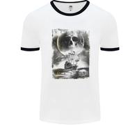 Bacio Della Morte Pirati Vela Marinaio Uomo Ringer