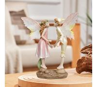 Bacio di coppia angeli sculture art ornament per matrimoni di compleanno per