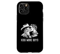 Bacio Di Più Ragazzi Gay Cowboys Baci Gay Orgoglio Lgbt Adulto Custodia per iPhone 11 Pro