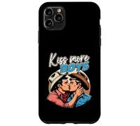Bacio Di Più Ragazzi Gay Cowboys Baci Gay Orgoglio Lgbt Adulto Custodia per iPhone 11 Pro Max