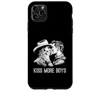 Bacio Di Più Ragazzi Gay Cowboys Baci Gay Orgoglio Lgbt Adulto Custodia per iPhone 11 Pro Max