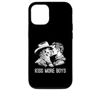 Bacio Di Più Ragazzi Gay Cowboys Baci Gay Orgoglio Lgbt Adulto Custodia per iPhone 12/12 Pro