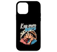 Bacio Di Più Ragazzi Gay Cowboys Baci Gay Orgoglio Lgbt Adulto Custodia per iPhone 12 mini