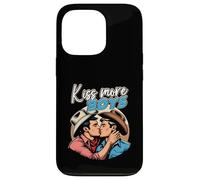 Bacio Di Più Ragazzi Gay Cowboys Baci Gay Orgoglio Lgbt Adulto Custodia per iPhone 13 Pro