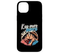 Bacio Di Più Ragazzi Gay Cowboys Baci Gay Orgoglio Lgbt Adulto Custodia per iPhone 14 Plus
