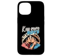 Bacio Di Più Ragazzi Gay Cowboys Baci Gay Orgoglio Lgbt Adulto Custodia per iPhone 15