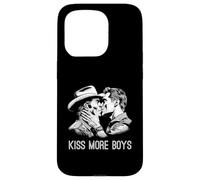 Bacio Di Più Ragazzi Gay Cowboys Baci Gay Orgoglio Lgbt Adulto Custodia per iPhone 15 Pro