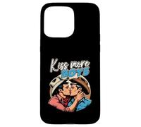 Bacio Di Più Ragazzi Gay Cowboys Baci Gay Orgoglio Lgbt Adulto Custodia per iPhone 15 Pro Max