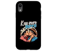 Bacio Di Più Ragazzi Gay Cowboys Baci Gay Orgoglio Lgbt Adulto Custodia per iPhone XR