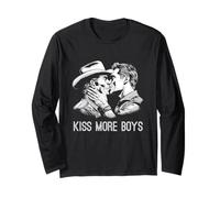 Bacio Di Più Ragazzi Gay Cowboys Baci Gay Orgoglio Lgbt Adulto Maglia a Manica