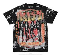 Bacio Distruttore Album Havok Pittura Splatter Rock Metal Musica Fascia T Shirt
