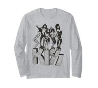 Bacio - Niente da Perdere Maglia a Manica, Unisex per Adulti, Grigio Melange, XXL