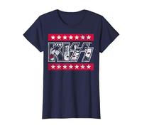 Bacio - Rock 'n' Stars Maglietta, Donna, Navy, 3XL