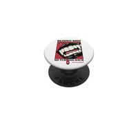 Bacio Sanguinante Labbra Vampiro Zanne Morso Scuro Romance Goth Horror PopSockets PopGrip Adesivo
