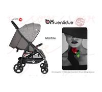 Passeggino Baciuzzi BX 22 Marble Portata 22 Kg con Parapioggia