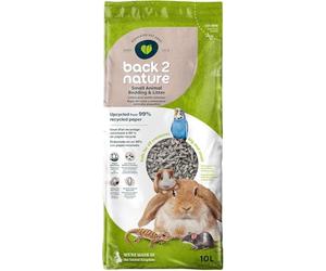 Back 2 Nature Lettiera (10 l) - 99% carta riciclata