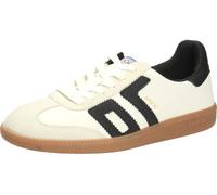 Back 70 108005 000138 Cloud 2505 Black Nero Bianco Scarpe Donna Sneakers Lacci Suede Pelle 38