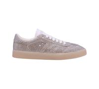 Back 70 108041 sneaker donna in strass argento con fondo vintage