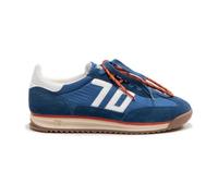 Back 70 Jogger Spongy Sneakers Uomo Suede Nylon Navy